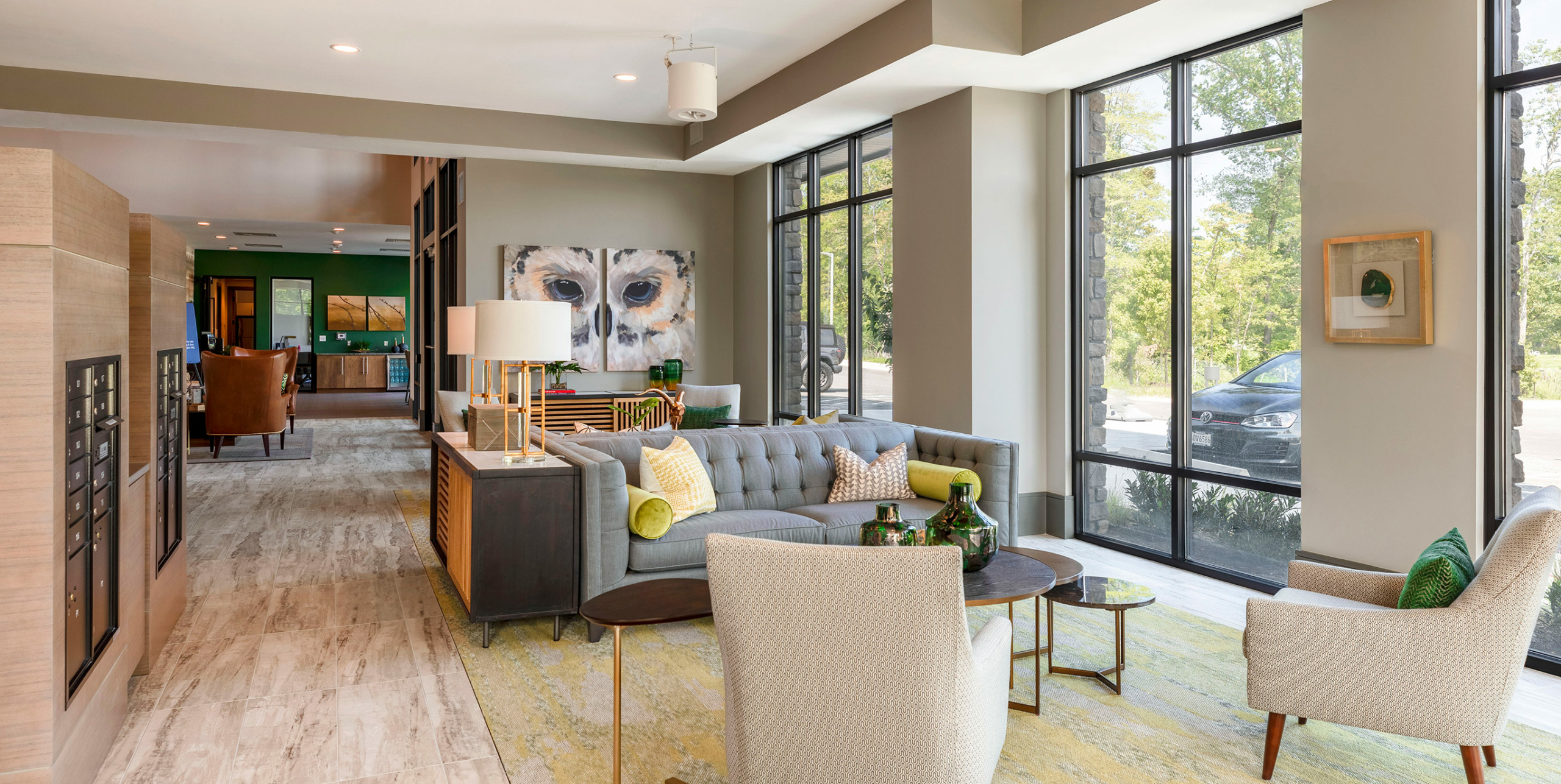 The Refinery lounge area