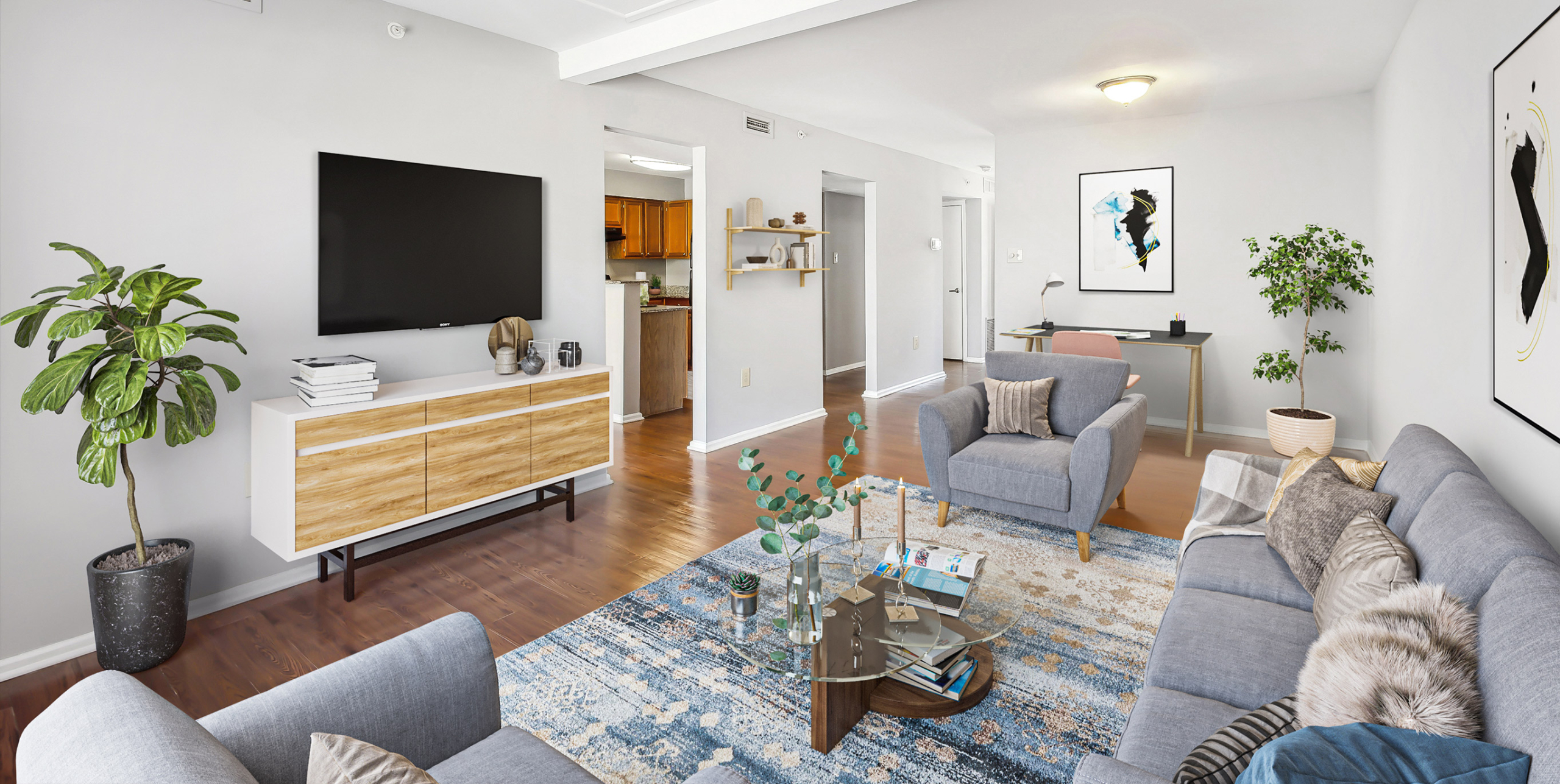 Villages at Morgan Metro Living room