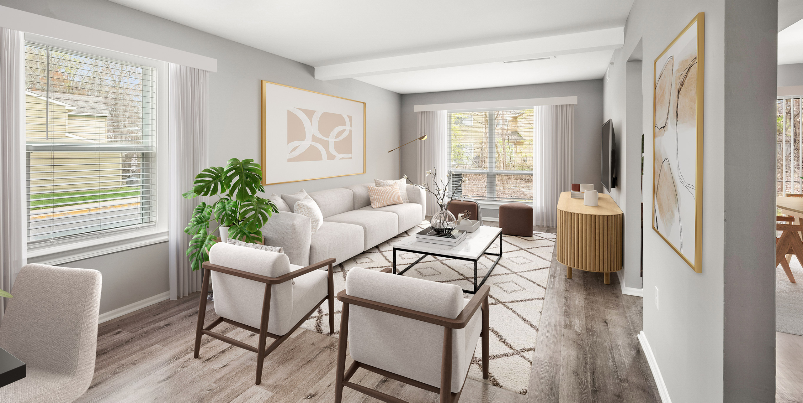 Villages at Morgan Metro Living room