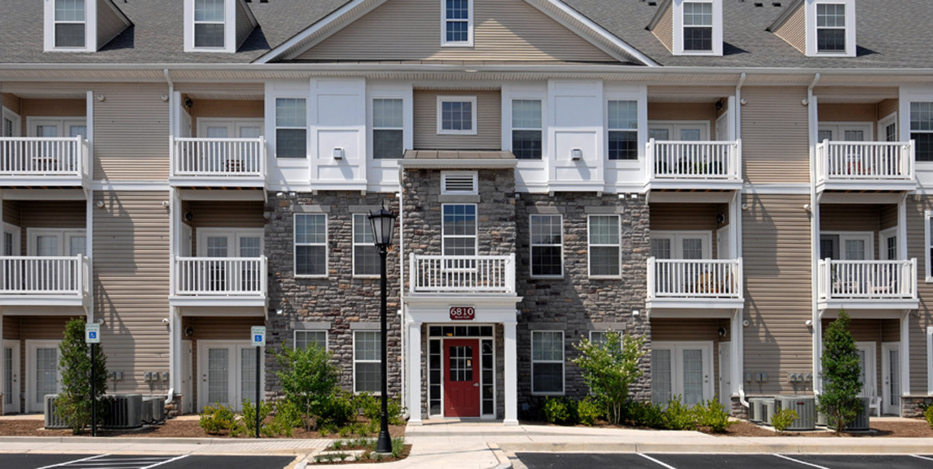 Belmont Station apartment entrance