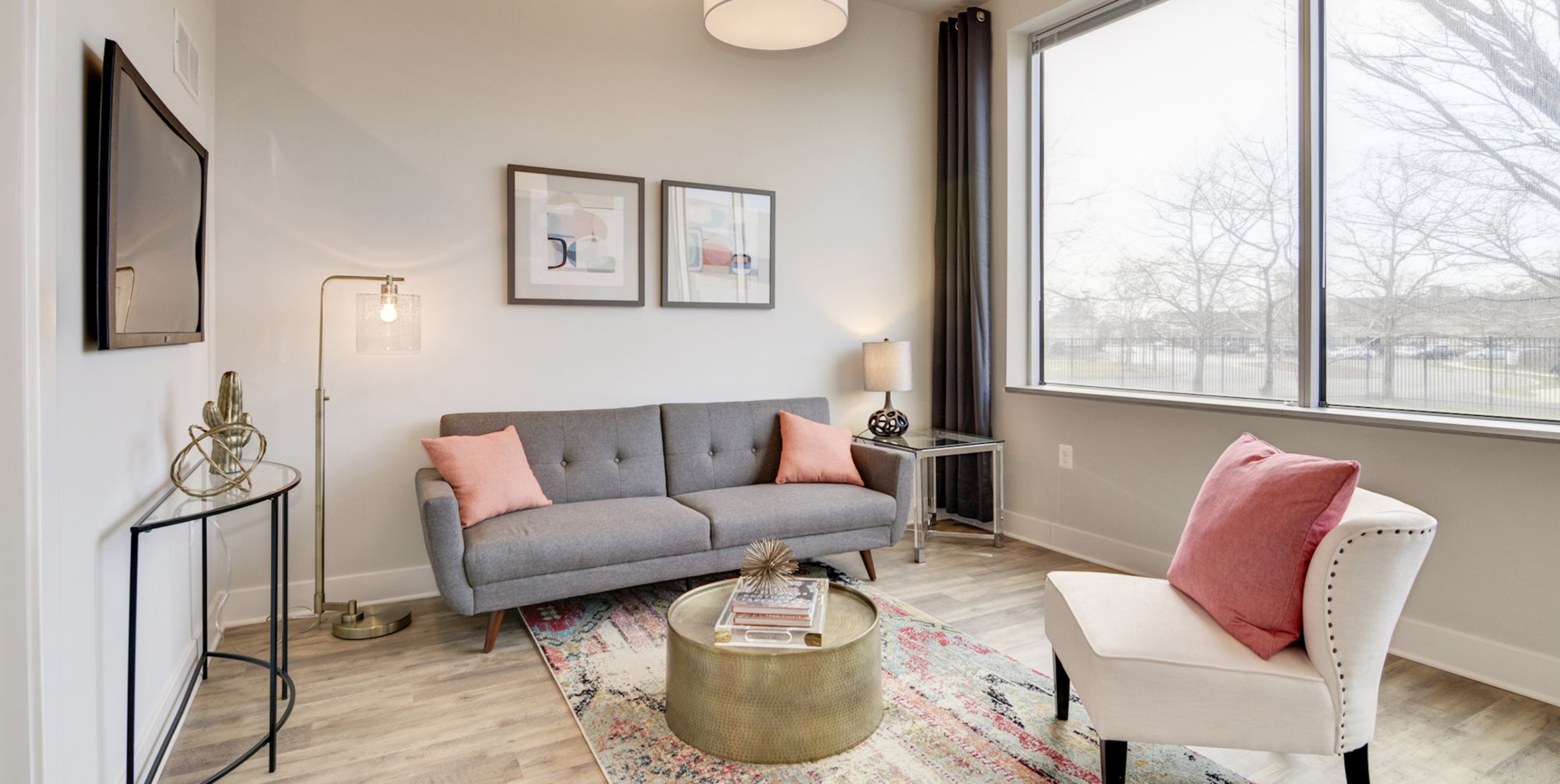 Oxford at Oxon Hill Living Room