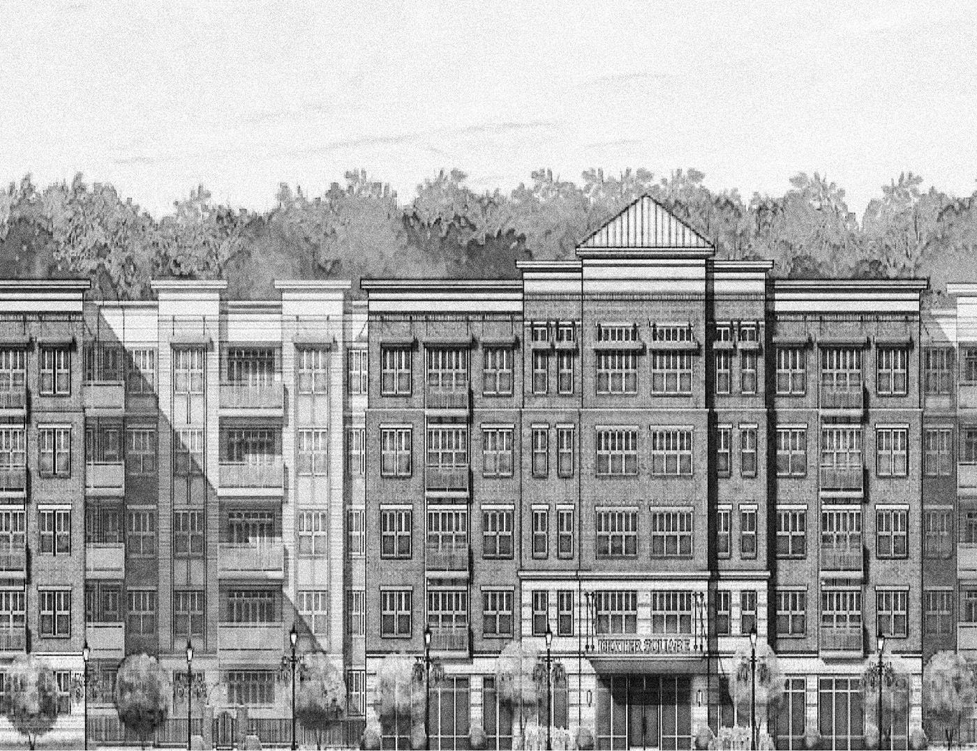 Sketch of Dexter Square