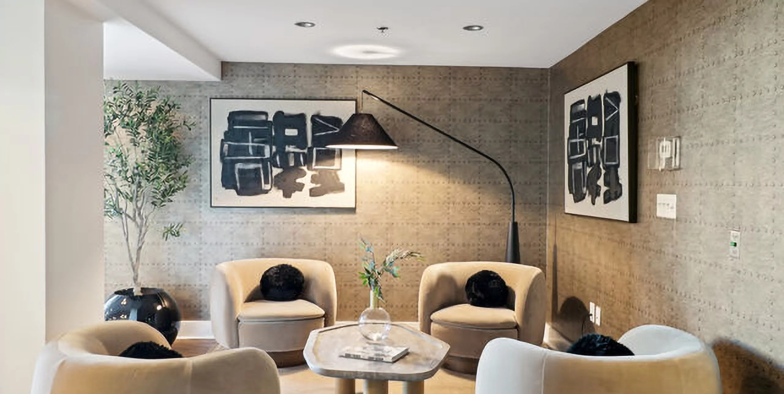 The Zenith Lounge with couches