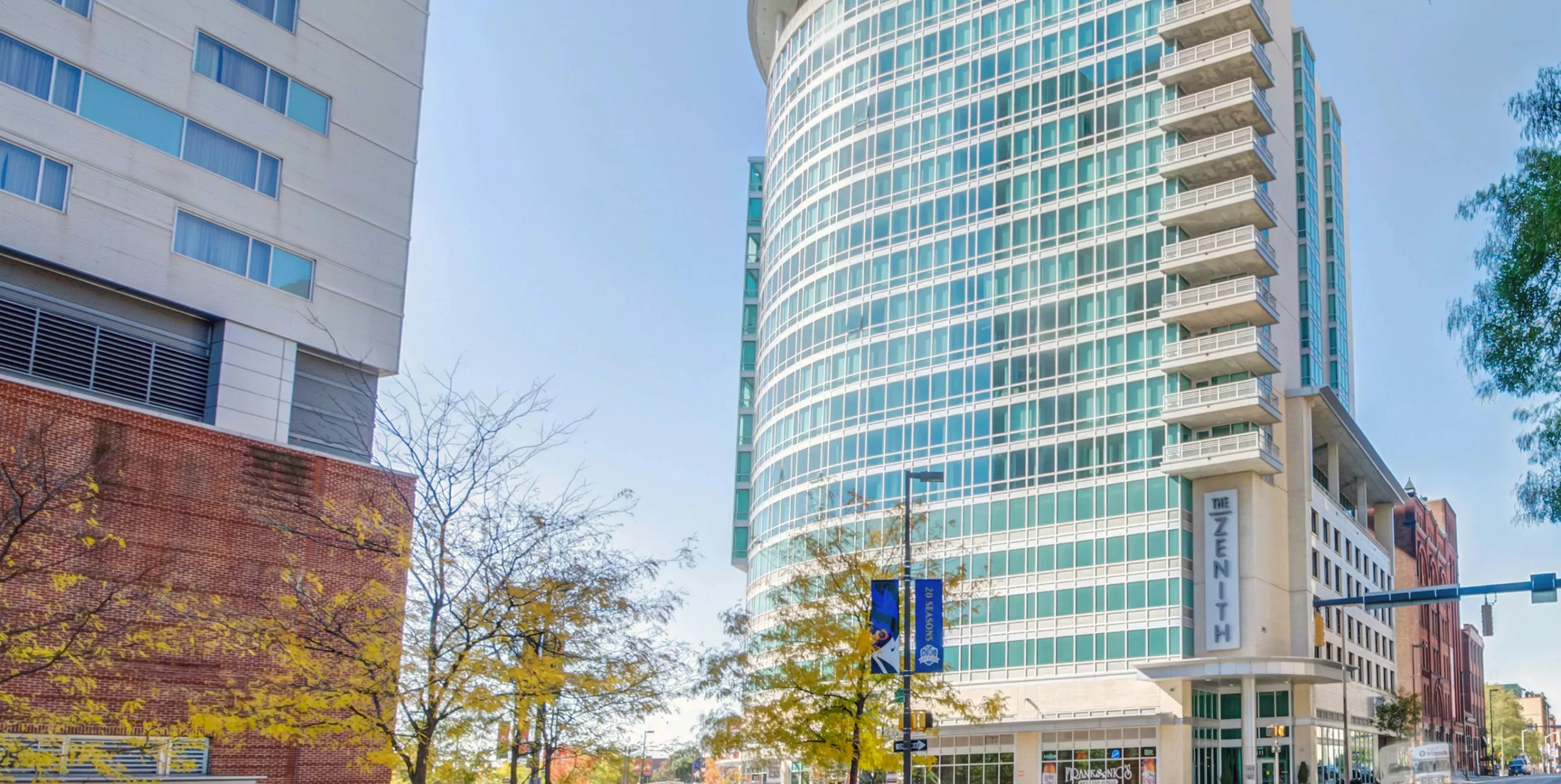 The Zenith Building outside