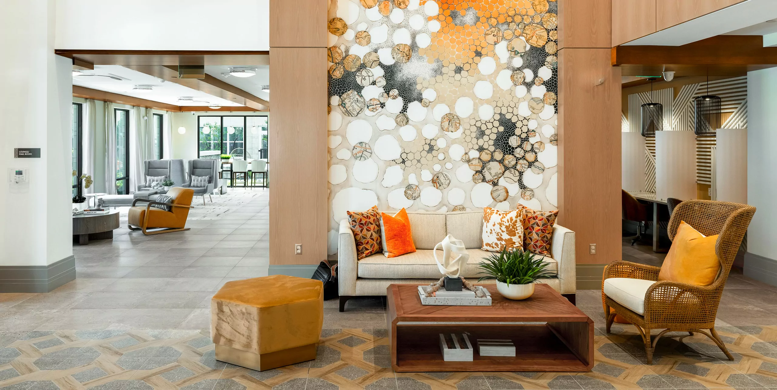 Bristol Court lounge area