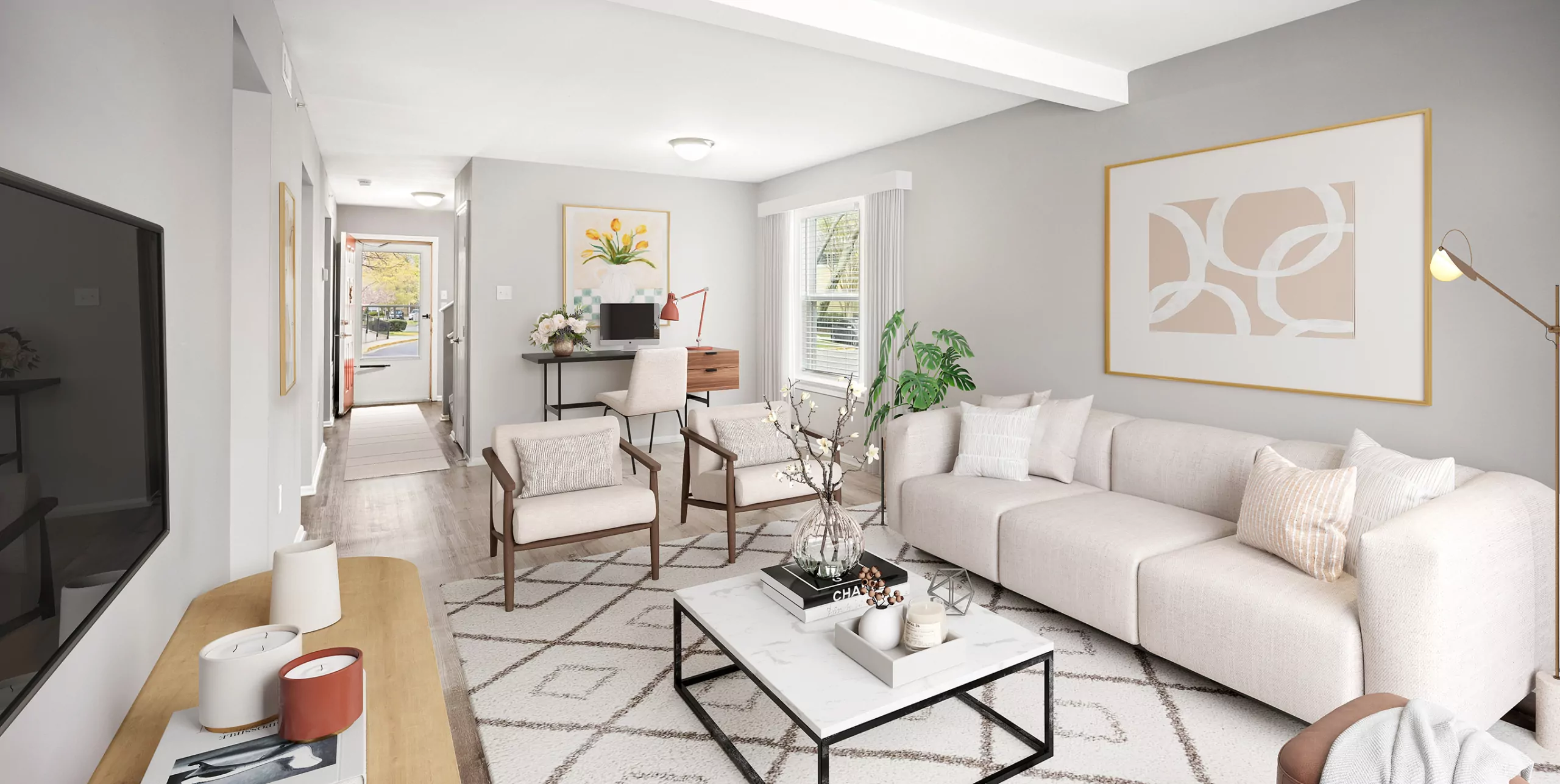 Villages at Morgan Metro Living room