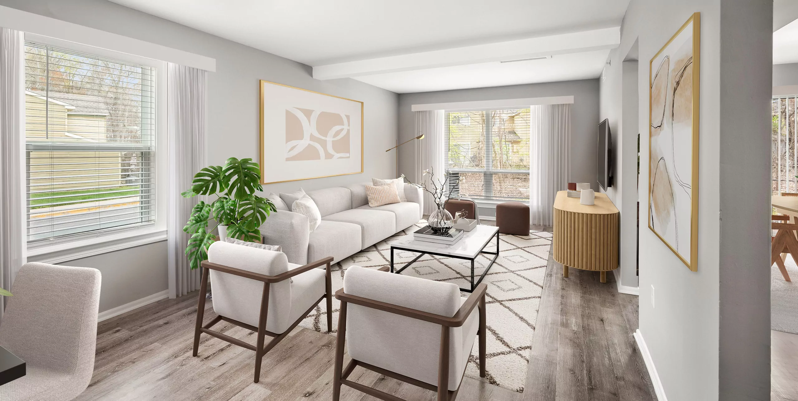 Villages at Morgan Metro Living room